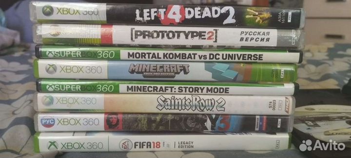 Диски на Xbox 360