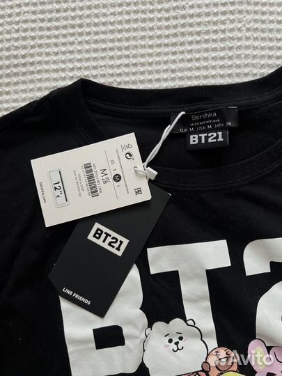 Футболка bershka новая bts