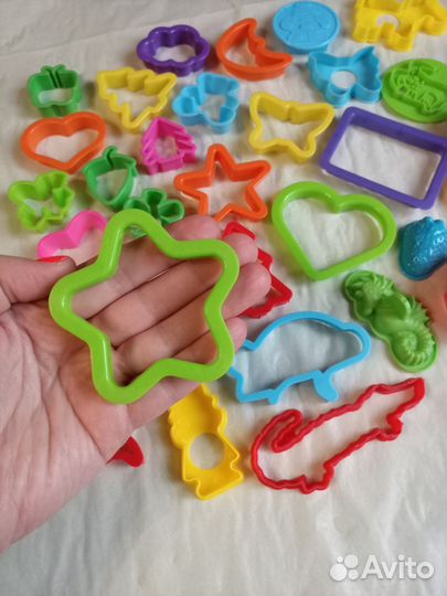 Формочки для лепки Play doh. Набор из 20 шт
