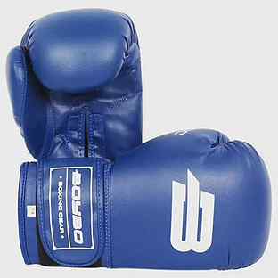 Перчатки боксерские BoyBo Basic BBG100 синие (12oz