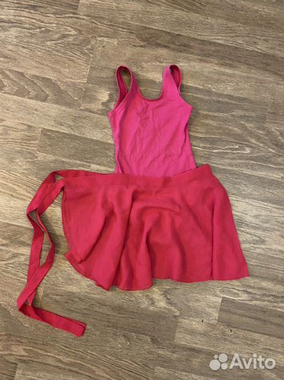 Купальник с юбкой для танцев, балета 86-92