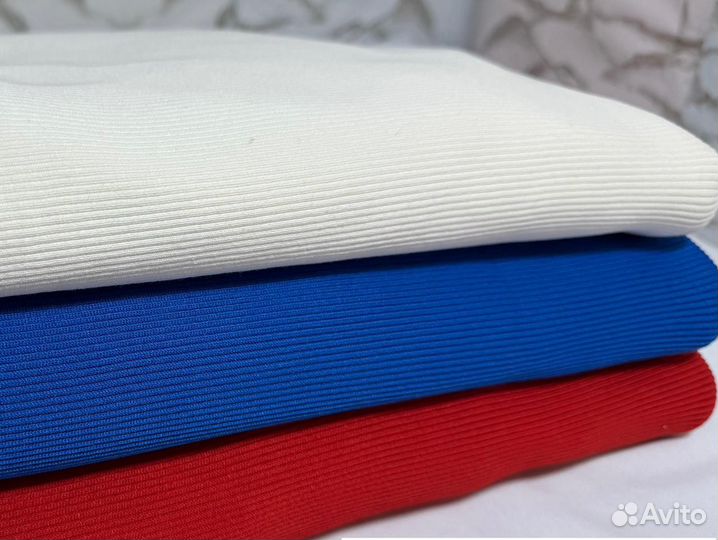 Ткань трикотаж кашкорсе лоскут набором