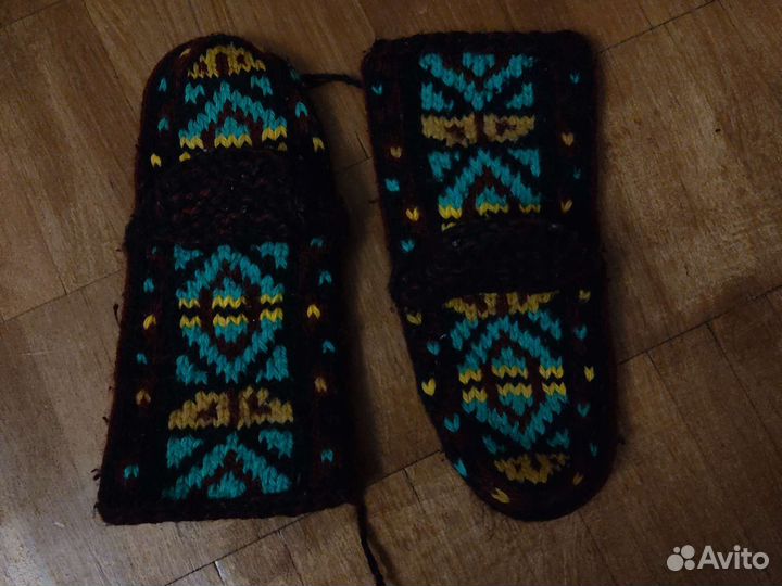 Вязанные носки