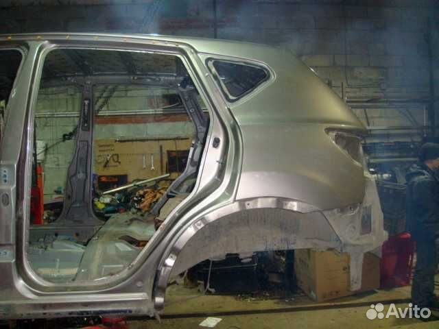 Крыло заднее Qashqai (06-13) L после ремонта б/у (арт. G8113JD0MA)