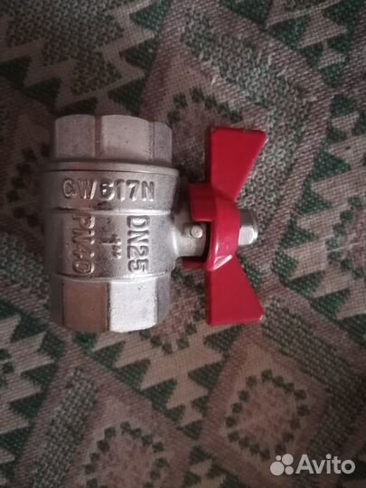 Кран шаровый 1 дюйм valtec