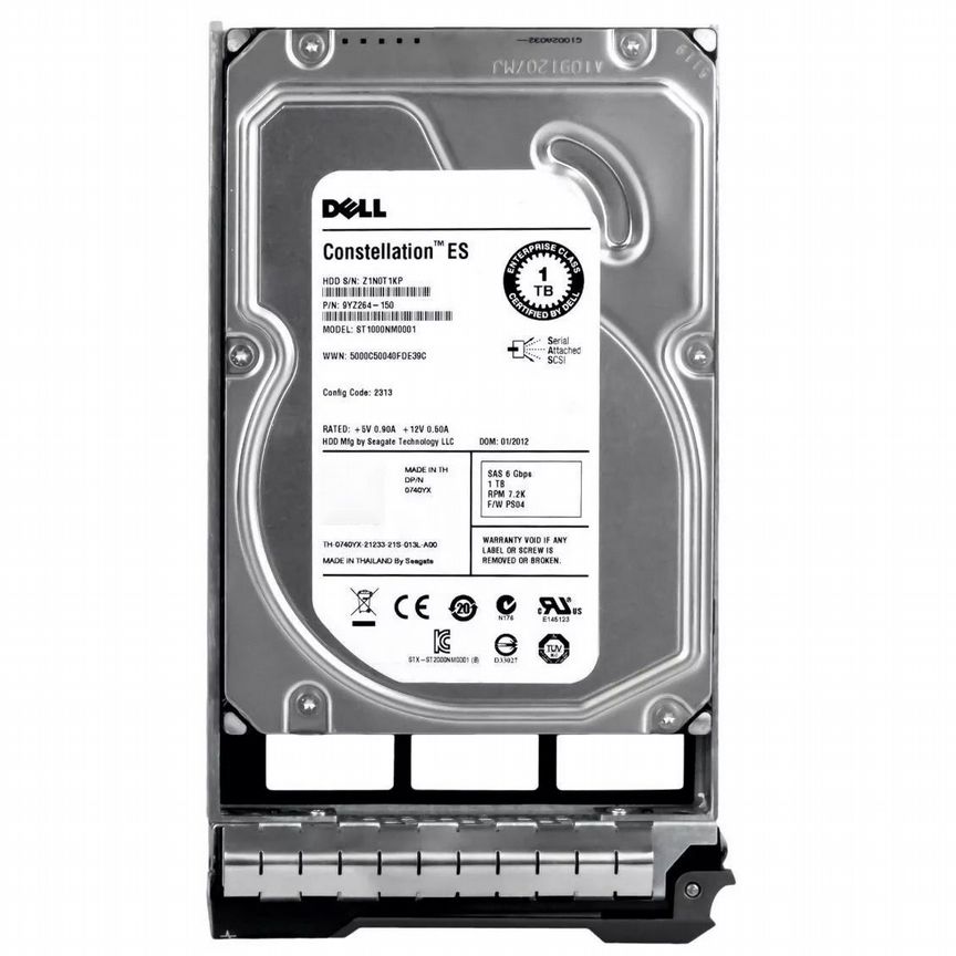 [740YX] Жесткий Диск Dell 1tb Sas 3,5" Hdd 740yx