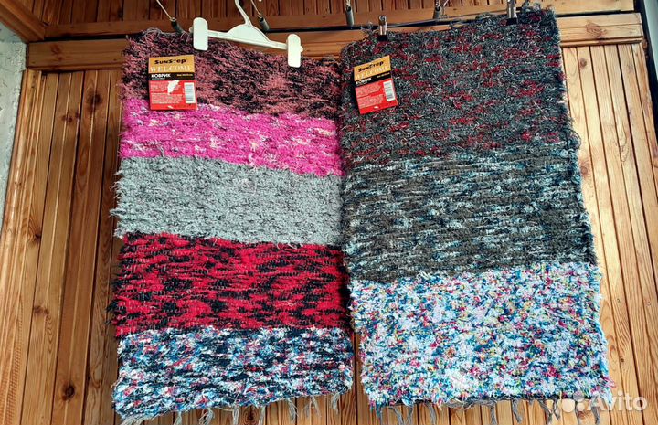 Яркие коврики-половички 40х70см Индия