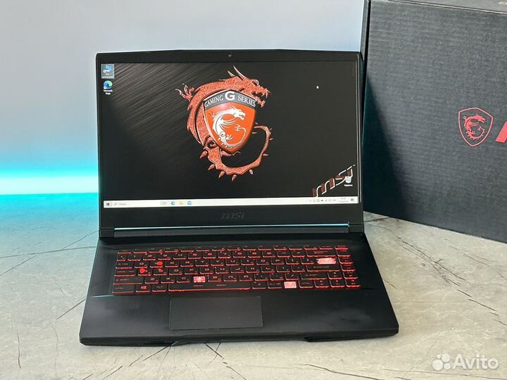 Игровой Ноутбук MSI GF63 i5 9300H/GTX 1650/16GB