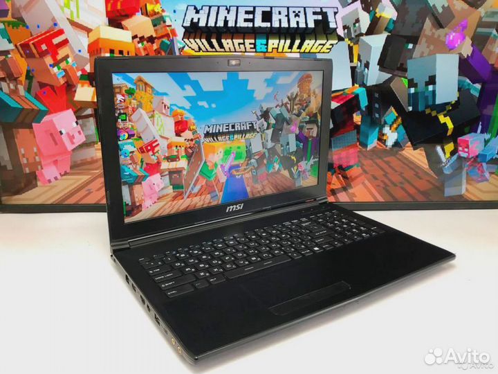 Геймерам Игровой ноут MSI на i5+Geforce+SSD,резерв