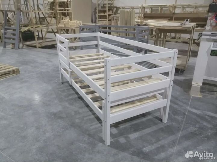 Кровать детская двуспальная Софа 2. Цвет на выбор