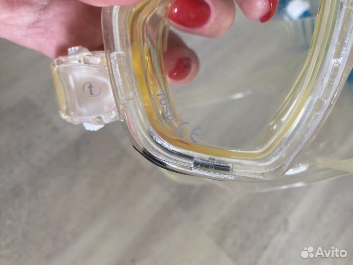 Ласты tusl 39 маска дайвинг трубка