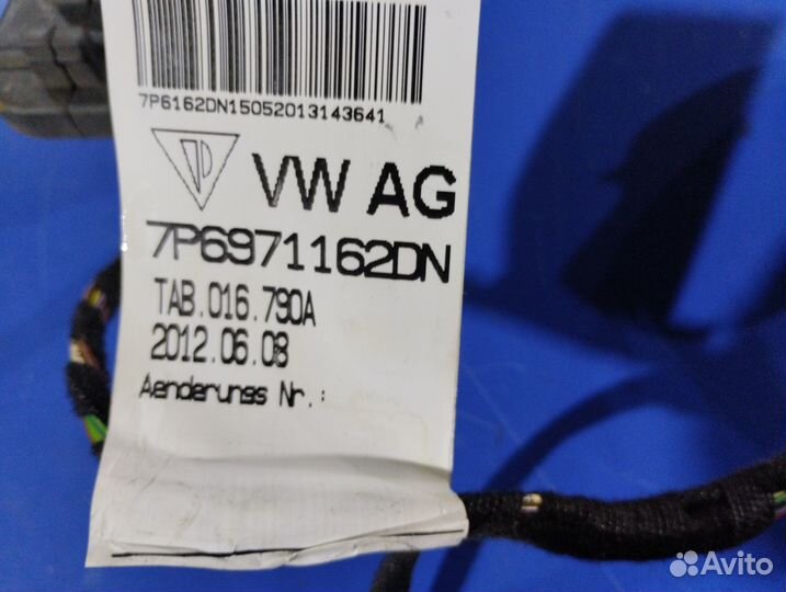 Проводка двери перед прав VW Touareg NF 7P6971162D