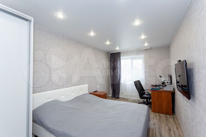 3-к. квартира, 60 м², 2/2 эт.