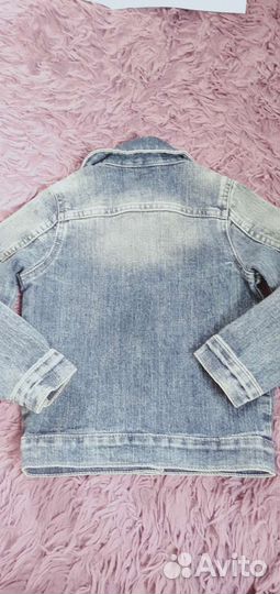 Джинсовая куртка 3-4 года