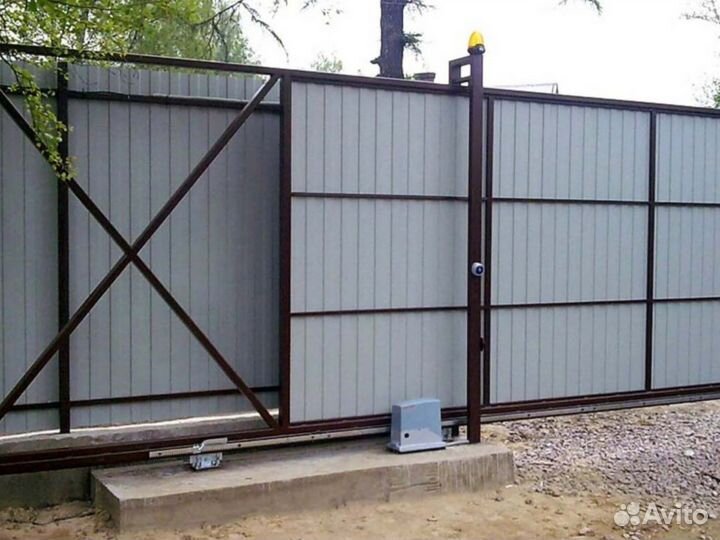 Откатные ворота 