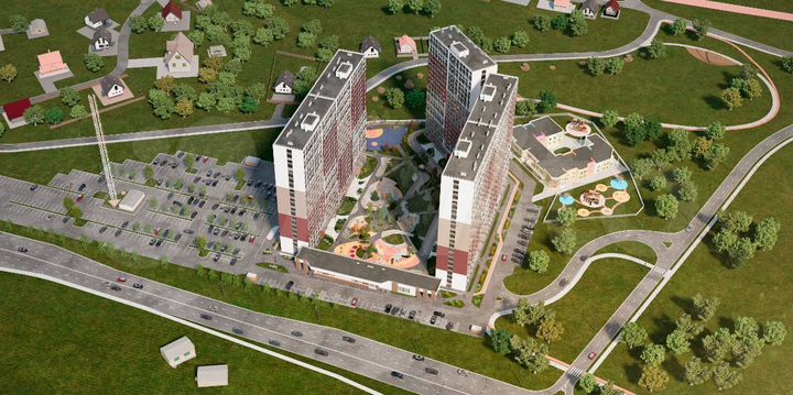 1-к. квартира, 33,3 м², 8/22 эт.