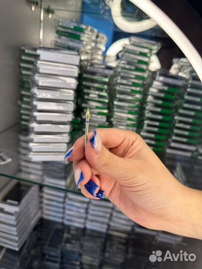 Фреза алмазная, пламя (средняя твёрдость) 4.5x9mm