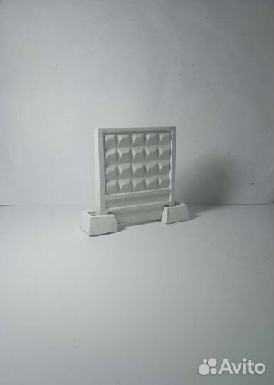 Модель забора по-2,миниатюра