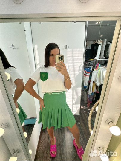 Костюм Bottega с юбкой