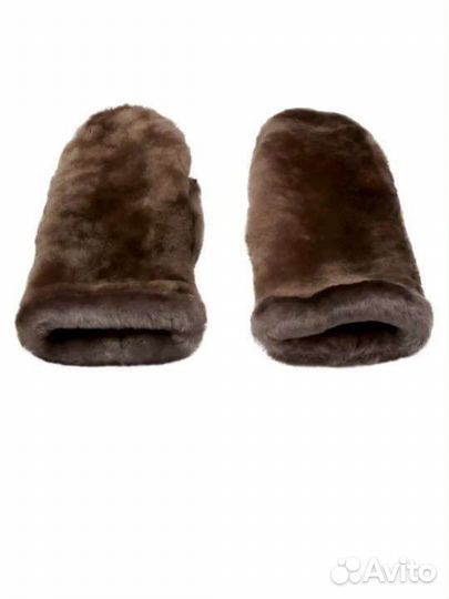 Варежки меховые натуральные