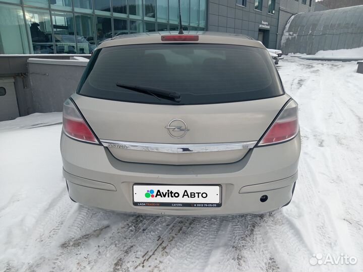 Opel Astra 1.6 МТ, 2007, 211 000 км