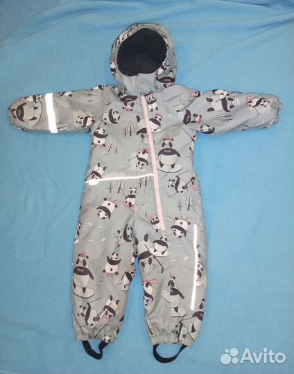 Зимний комбинезон для девочки 86
