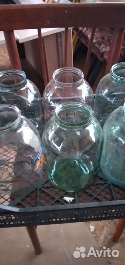Банки стеклянные 3 литра бу