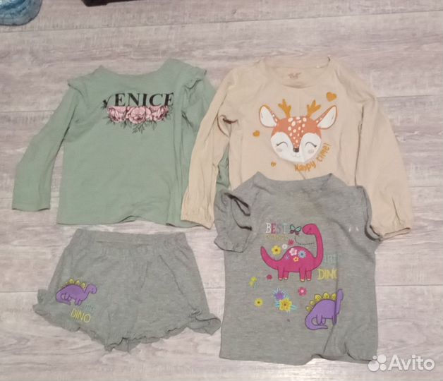 Пакет вещей на девочку 98-104