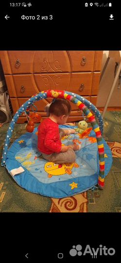 Развивающий коврик