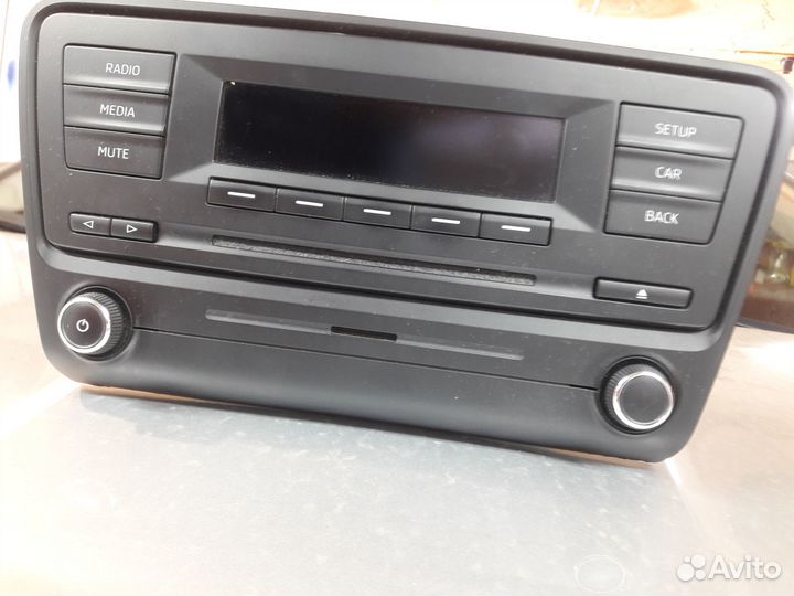 Магнитола skoda octavia а7