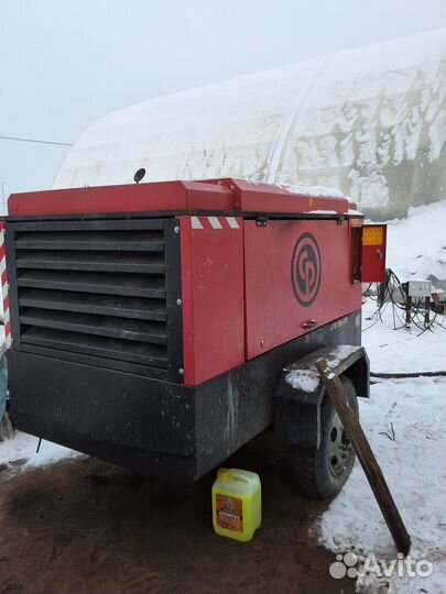 Компрессор дизельный CPS 350-175 и 2 бочки DSG-250