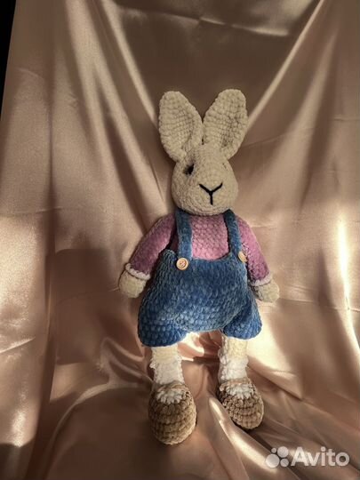 Игрушка зайчик ручная работа