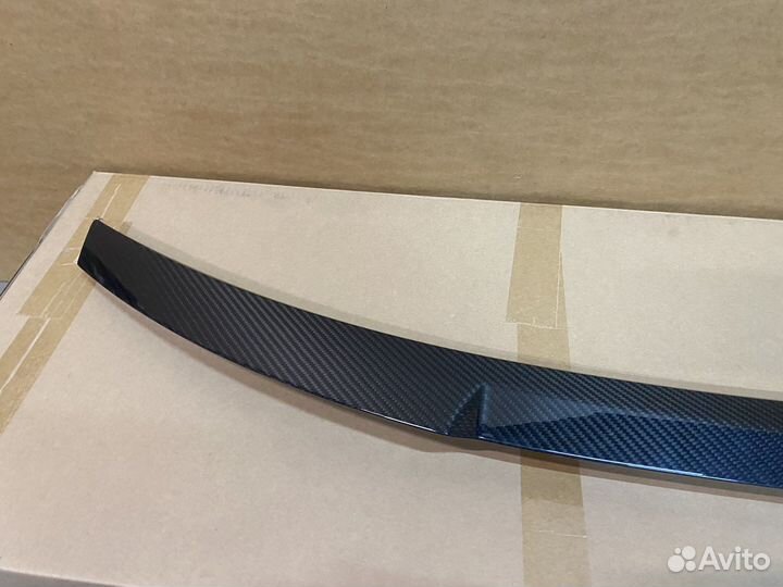 Спойлер BMW F32 M4 стиль, настоящий сухой карбон