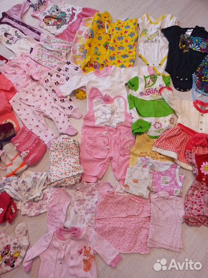 Одежда для девочки пакетом 62 - 74