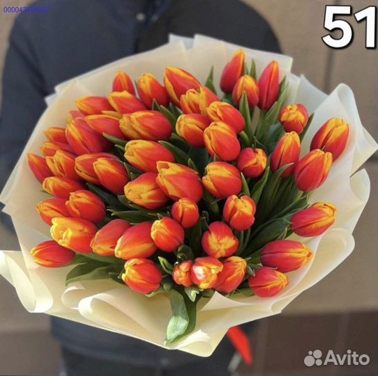 Букеты из тюльпанов (Арт.69459)