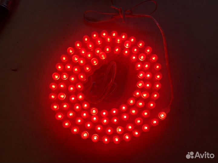 Светодиодная изгибаемая герметичная DIP Лента боко