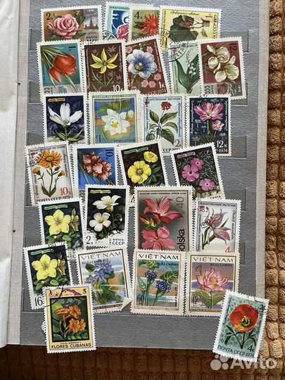 Почтовые марки СССР и другие страны 