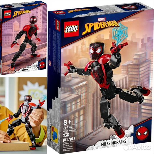 Lego Marvel spider man новый 76225