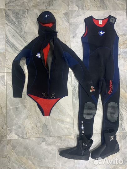 Гидрокостюм Aqua Lung+ ботинки