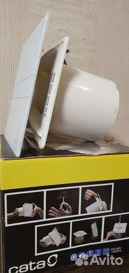 Электро вентилятор для ванной комнаты