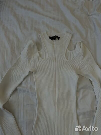 Платье лапша love republic белое