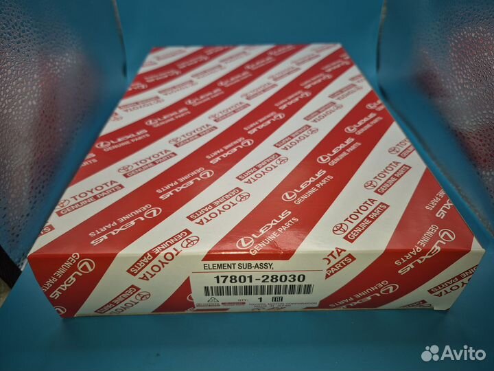 Воздушный фильтр toyota 1780128030