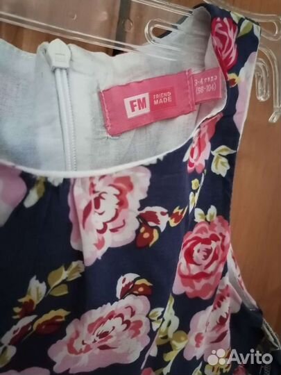 Платье на рост 98-104 см