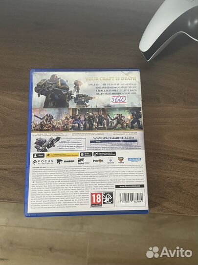 Space marine 2 ps5 диск
