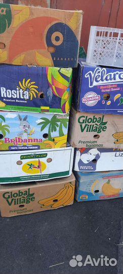Банановые коробки