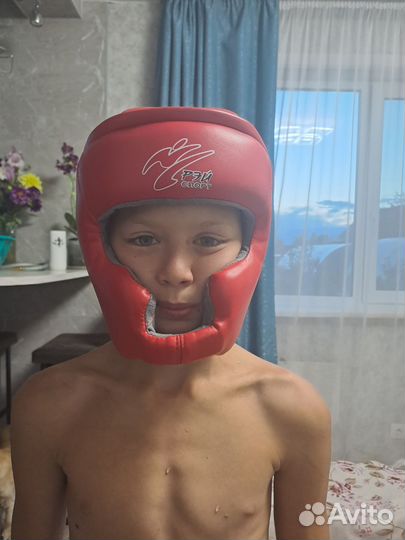 Боксерский шлем детский