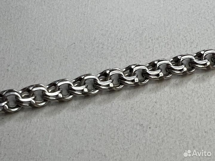 Серебряный браслет 22.5 см