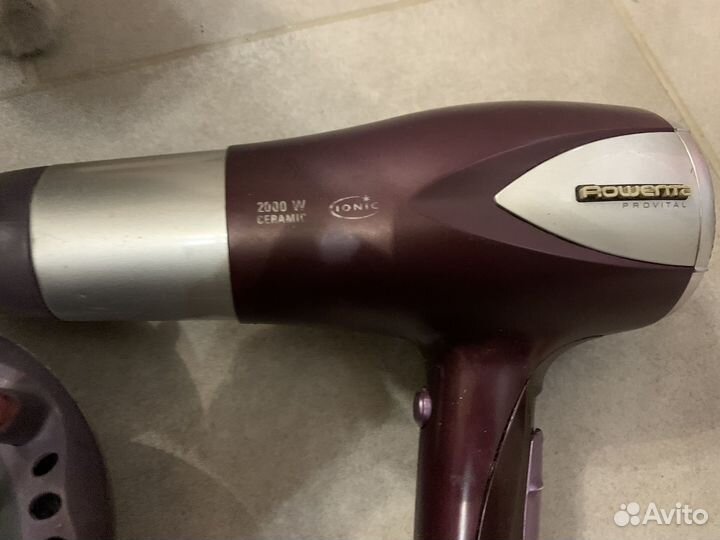 Фен с диффузором rowenta