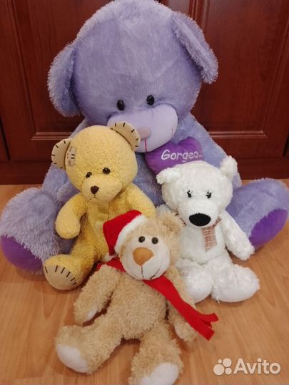 Мягкие игрушки, Мишки, Луни тюнз, на молнии и др