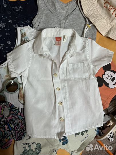 Детские вещи пакетом на мальчика 80 86